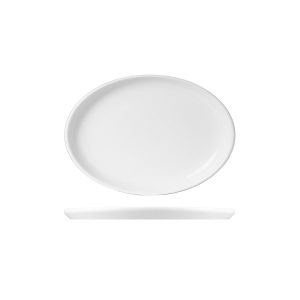 White Album Stackable Oval Plate 282mm