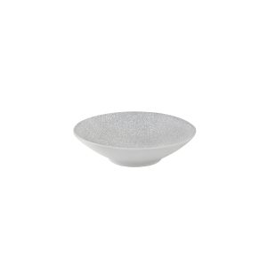 Luzerne Zen Grey Web Round Bowl - Footed