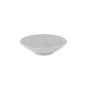 Luzerne Zen Grey Web Round Bowl - Footed