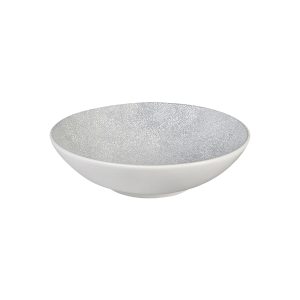 Luzerne Zen Grey Web Round Deep Bowl