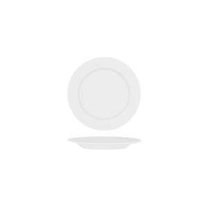 Ascot Round Plate Wide Rim 190mm