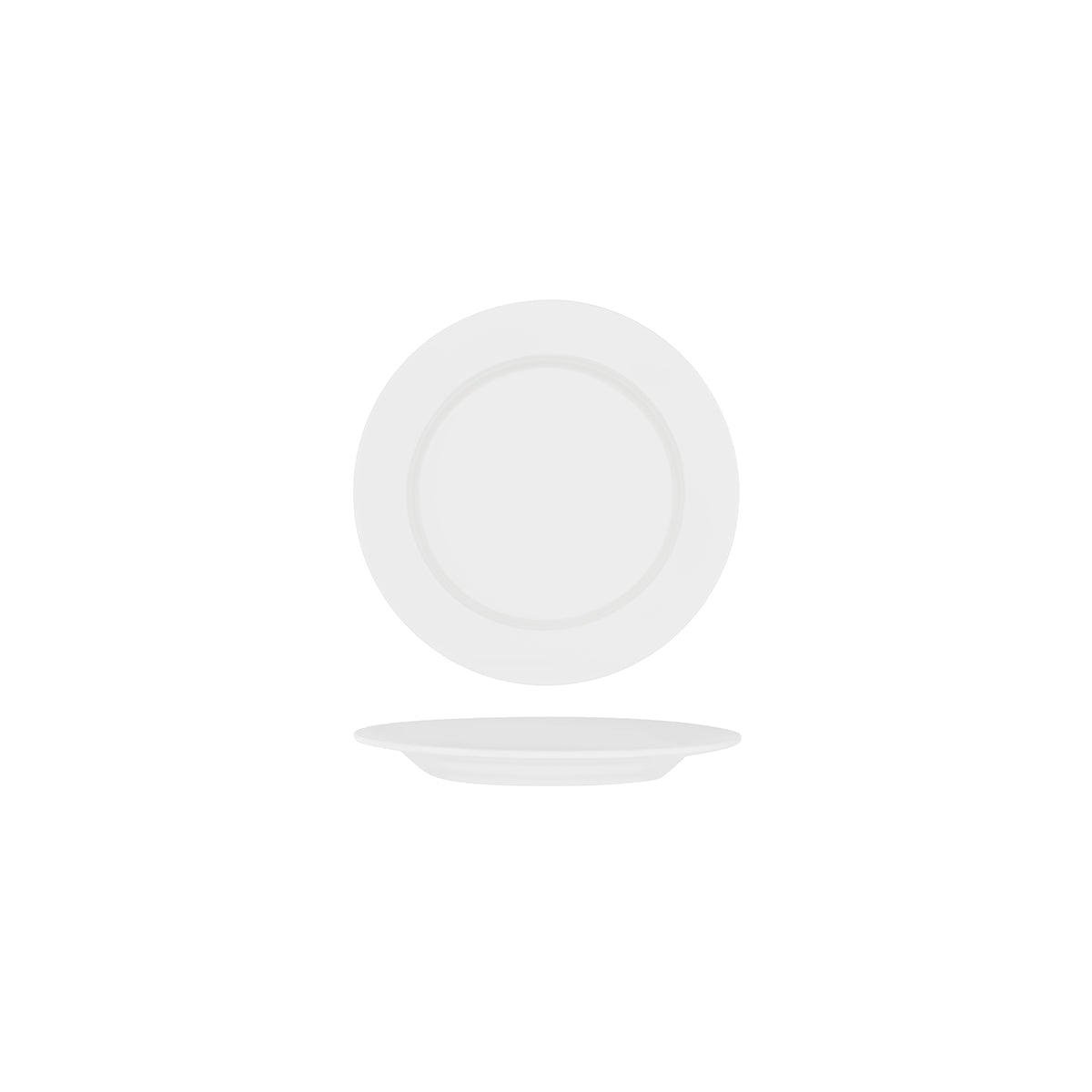 Ascot Round Plate Wide Rim 190mm
