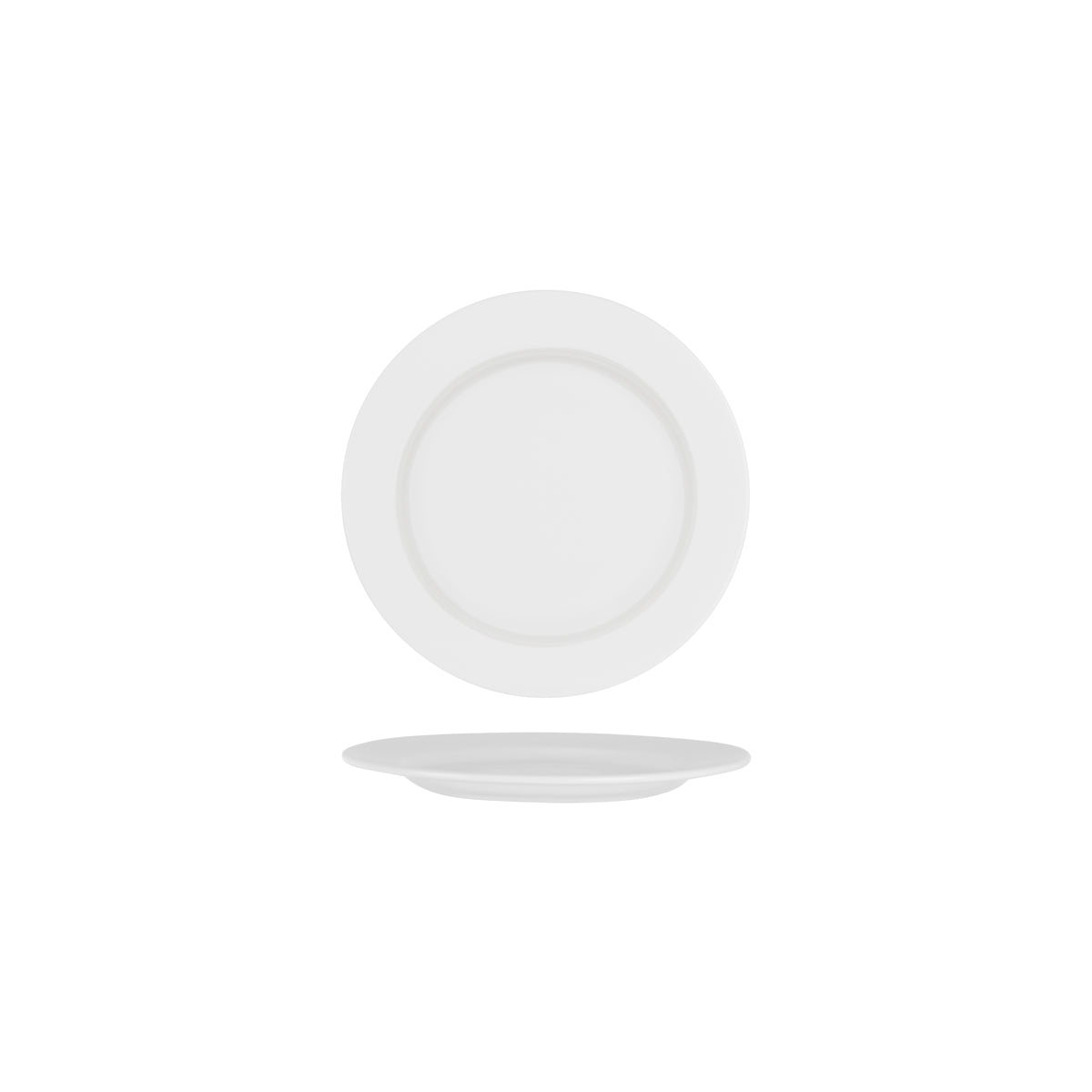 Ascot Round Plate Wide Rim 211mm