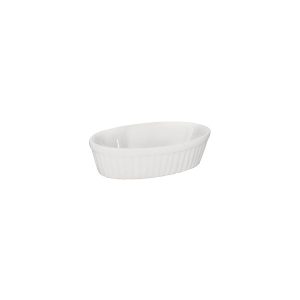 Duraceram Oval Baker - Ribbed