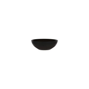 Aura Matt Black Round Cereal Bowl 157mm
