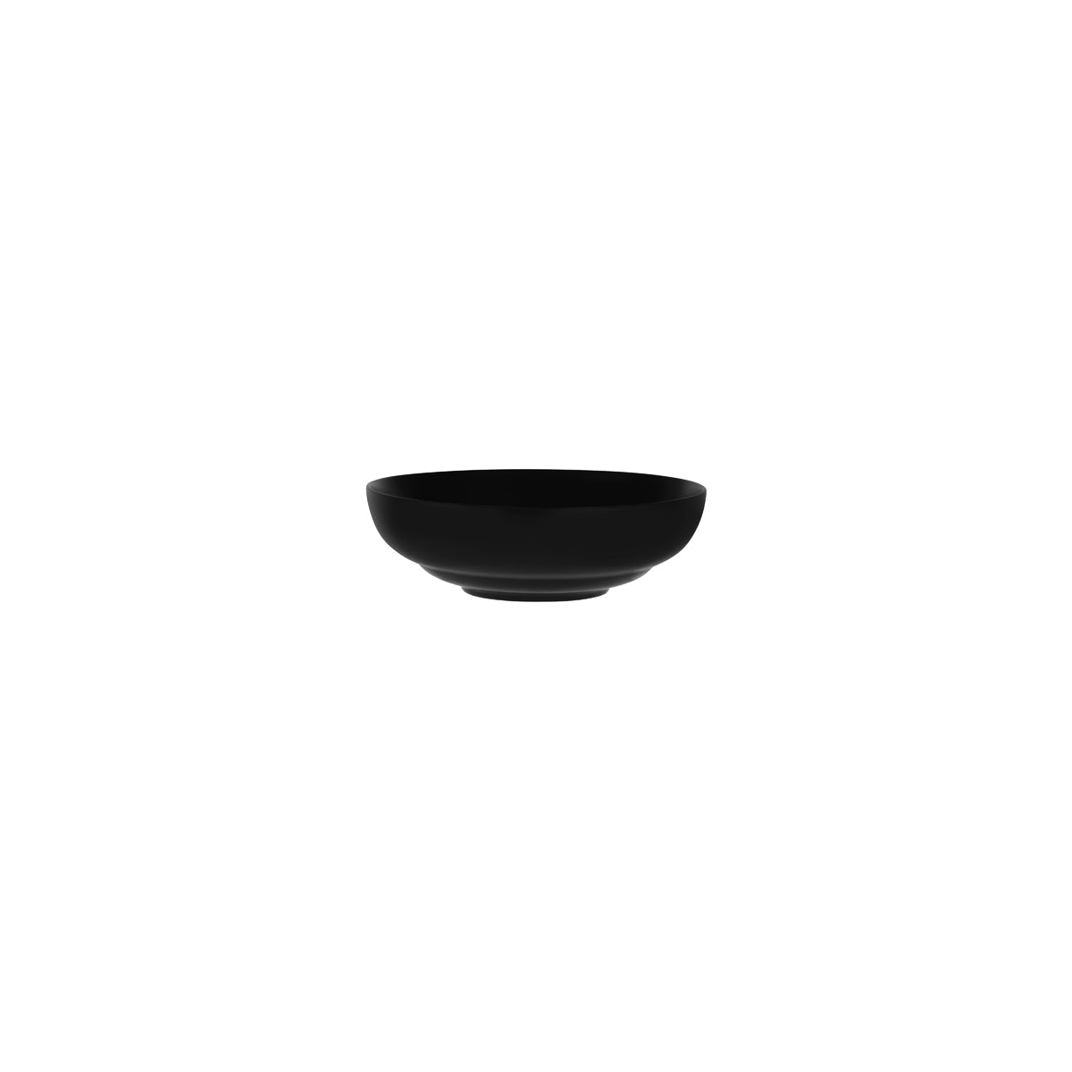 Aura Matt Black Round Cereal Bowl 160mm
