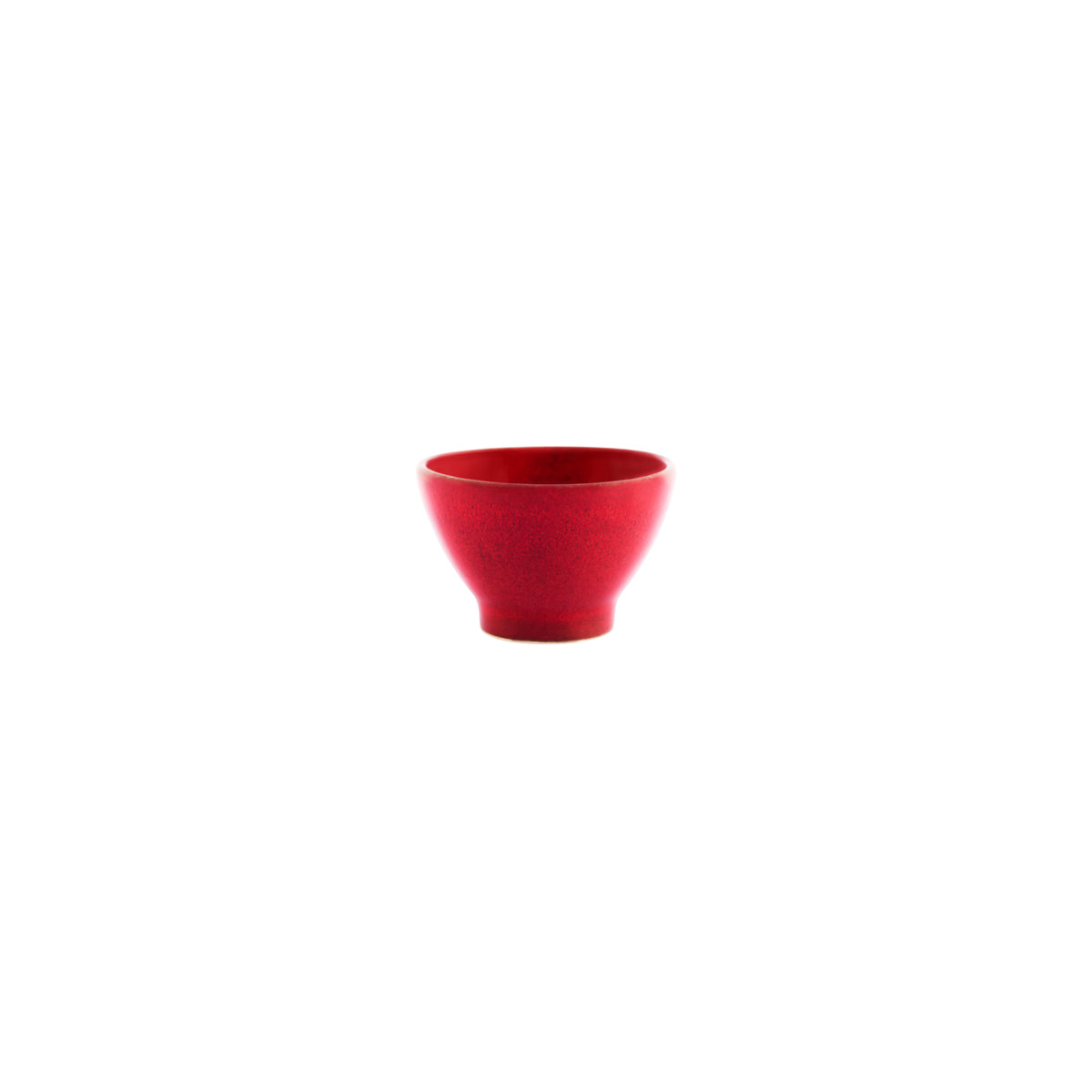 Artistica Reactive Red Footed Sauce Dish 75mm