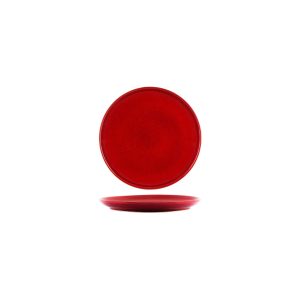 Artistica Reactive Red Round Plate 190mm