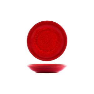 Artistica Reactive Red Soup Pasta Plate 210mm