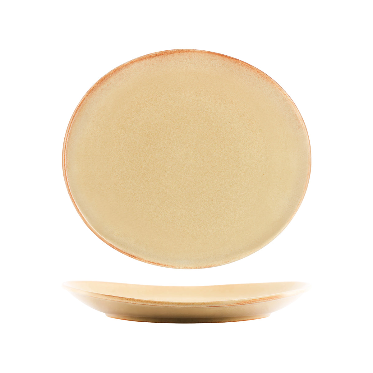 Artistica Flame Oval Plate 295x250mm