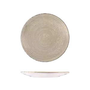ID Fine Mocha Round Coupe Plate