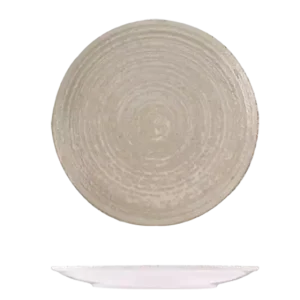 ID Fine Mocha Round Coupe Plate