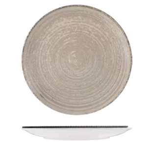 ID Fine Mocha Round Coupe Plate