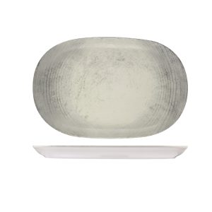ID Fine Fume Oval Coupe Platter