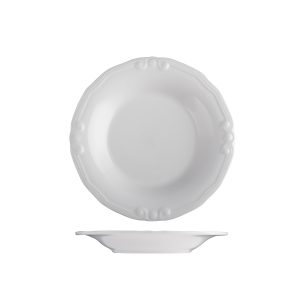 ID Fine Tiffany Scalloped Deep Plate