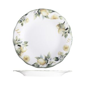 ID Fine Sorrento Scalloped Plate
