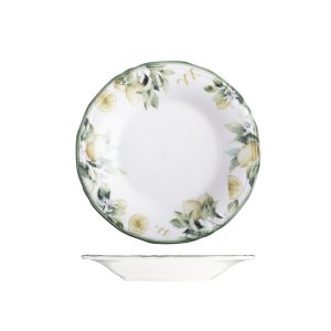 ID Fine Sorrento Scalloped Deep Plate