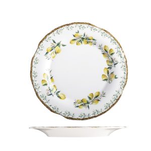 ID Fine Verona Scalloped Plate