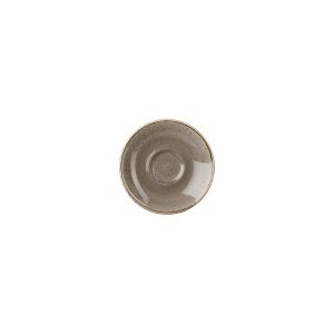 Stonecast by Churchill Stonecast Peppercorn Grey Saucer