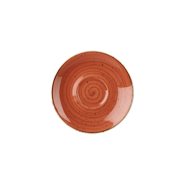 Stonecast by Churchill Stonecast Spiced Orange Cappuccino Saucer