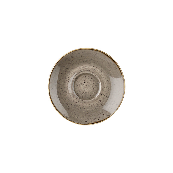 Stonecast by Churchill Stonecast Peppercorn Grey Saucer