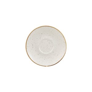 Stonecast by Churchill Stonecast Barley White Cappuccino Saucer