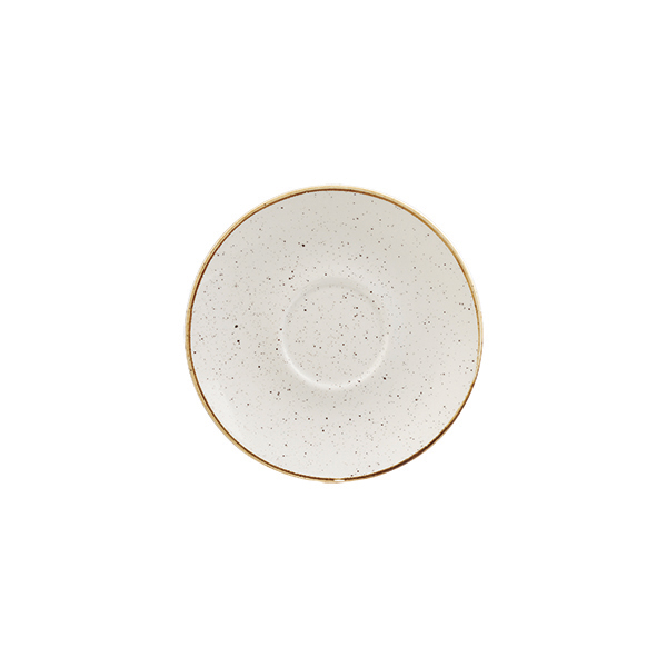 Stonecast by Churchill Stonecast Barley White Cappuccino Saucer