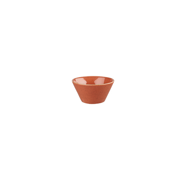 Stonecast by Churchill Stonecast Spiced Orange Conical Sauce Dish