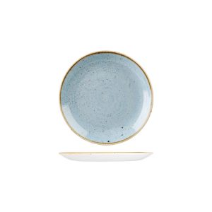 Stonecast by Churchill Stonecast Duck Egg Round Coupe Plate