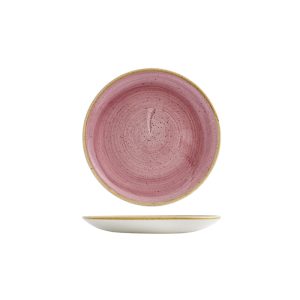 Stonecast by Churchill Stonecast Petal Pink Round Coupe Plate