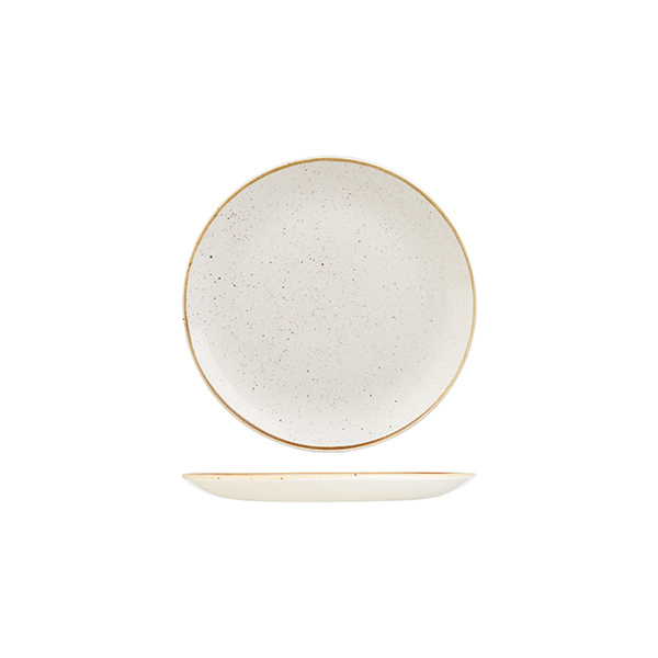 Stonecast by Churchill Stonecast Barley White Round Coupe Plate