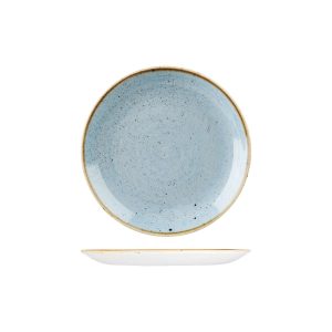 Stonecast by Churchill Stonecast Duck Egg Round Coupe Plate