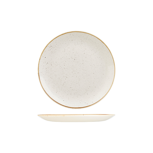 Stonecast by Churchill Stonecast Barley White Round Coupe Plate