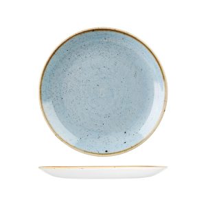 Stonecast by Churchill Stonecast Duck Egg Round Coupe Plate