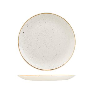 Stonecast by Churchill Stonecast Barley White Round Coupe Plate