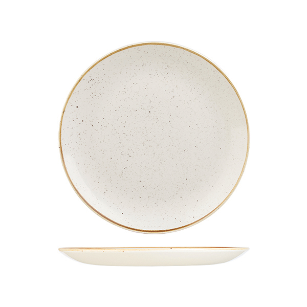 Stonecast by Churchill Stonecast Barley White Round Coupe Plate