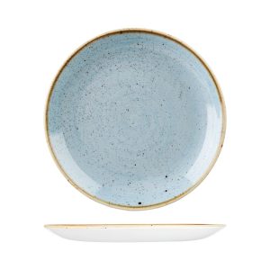 Stonecast by Churchill Stonecast Duck Egg Round Coupe Plate