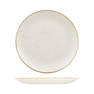 Stonecast by Churchill Stonecast Barley White Round Coupe Plate