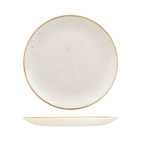 Stonecast by Churchill Stonecast Barley White Round Coupe Plate
