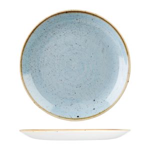 Stonecast by Churchill Stonecast Duck Egg Round Coupe Plate