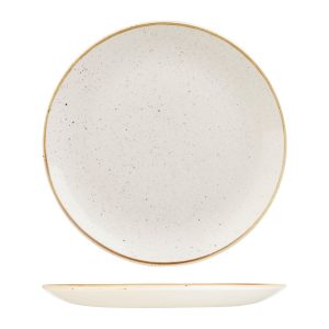 Stonecast by Churchill Stonecast Barley White Round Coupe Plate