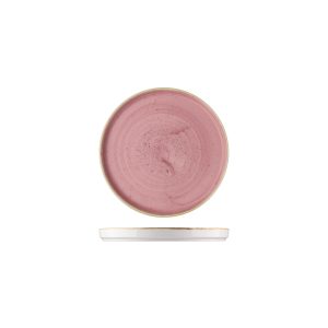 Stonecast by Churchill Stonecast Petal Pink Round Walled Plate