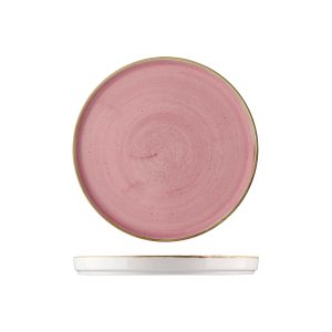 Stonecast by Churchill Stonecast Petal Pink Round Walled Plate