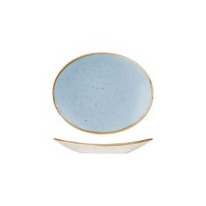 Stonecast by Churchill Stonecast Duck Egg Oval Coupe Plate