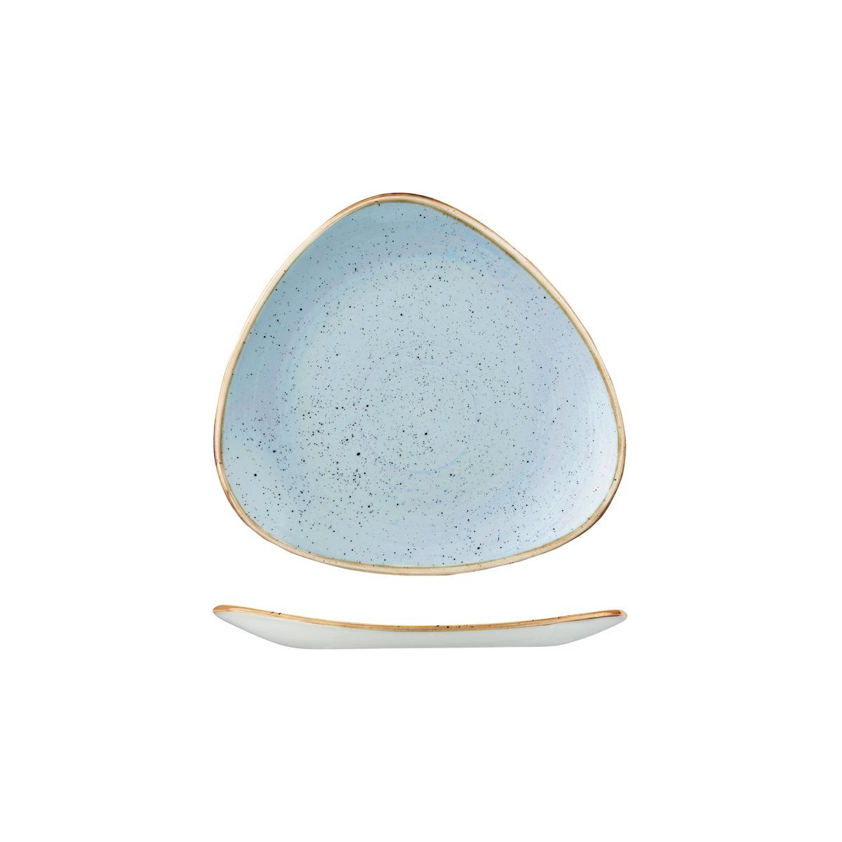 Stonecast by Churchill Stonecast Duck Egg Triangular Plate