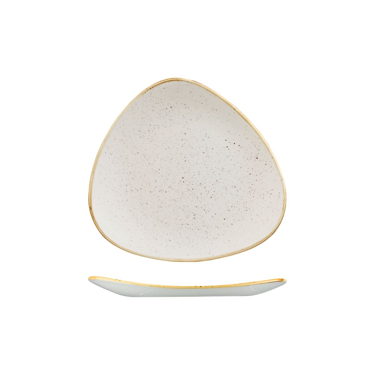 Stonecast by Churchill Stonecast Barley White Triangular Plate