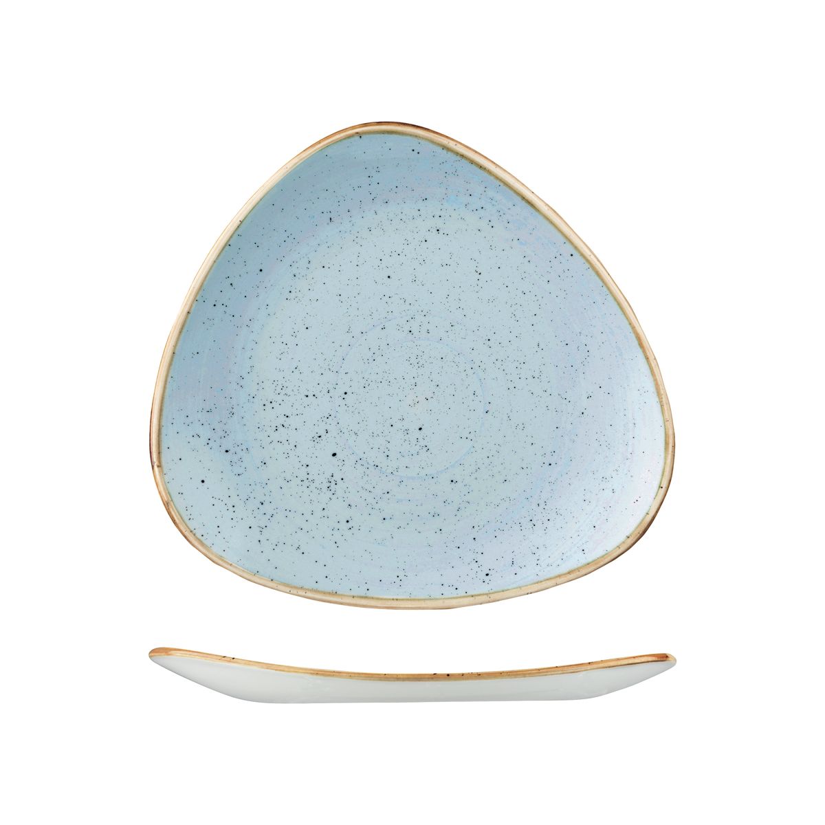 Stonecast by Churchill Stonecast Duck Egg Triangular Plate