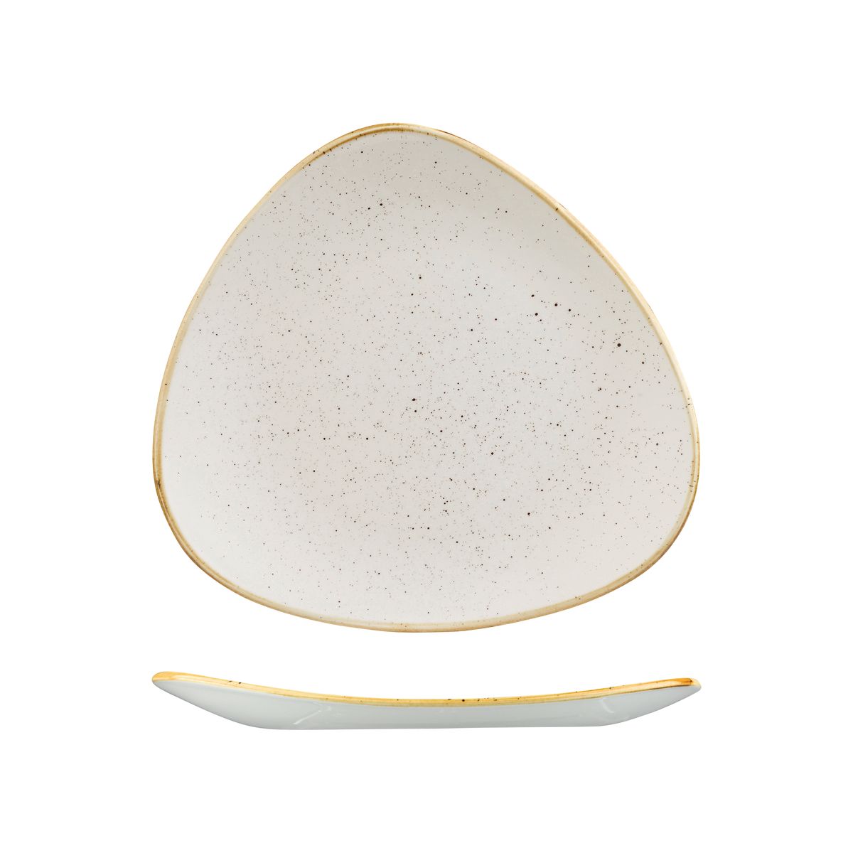 Stonecast by Churchill Stonecast Barley White Triangular Plate