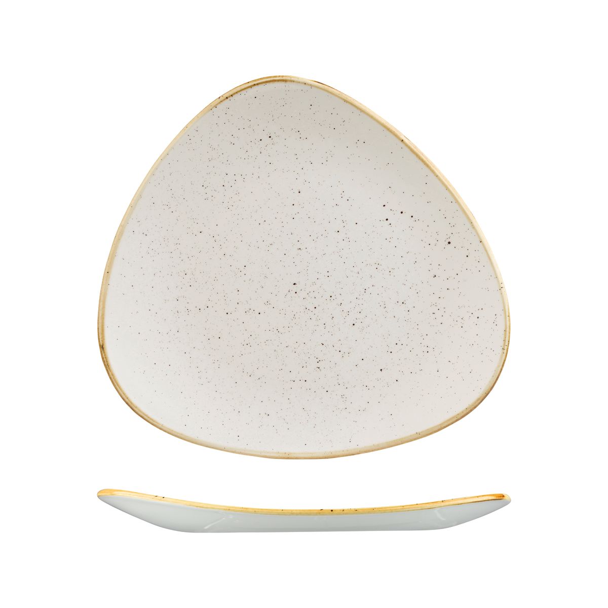 Stonecast by Churchill Stonecast Barley White Triangular Plate