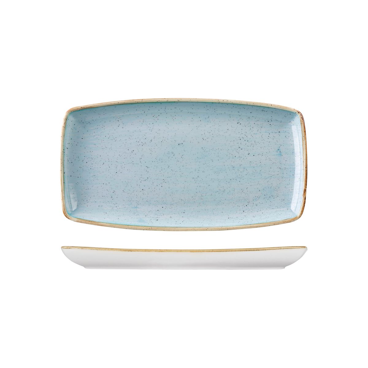 Stonecast by Churchill Stonecast Duck Egg Oblong Chef's Plate